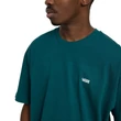 Vans Left Chest Logo póló Deep Teal