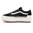 Vans Old Skool Stacked cipő Black Blanc de Blanc