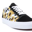 Vans Old Skool cipő Sunflower Embroidery Black True White Vans Old Skool cipő Sunflower Embroidery Black True White