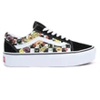 Vans Old Skool Platform cipő Poppy Checkerboard Black Multi Vans Old Skool Platform cipő Poppy Checkerboard Black Multi