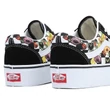 Vans Old Skool Platform cipő Poppy Checkerboard Black Multi Vans Old Skool Platform cipő Poppy Checkerboard Black Multi