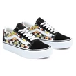 Vans Old Skool Platform cipő Poppy Checkerboard Black Multi Vans Old Skool Platform cipő Poppy Checkerboard Black Multi