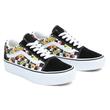 Vans Old Skool Platform cipő Poppy Checkerboard Black Multi Vans Old Skool Platform cipő Poppy Checkerboard Black Multi