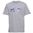 Vans OTW Logo Fill Boys gyerek póló Athletic Heather Blue Vans OTW Logo Fill Boys gyerek póló Athletic Heather Blue