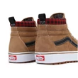 Vans Sk8-Hi MTE 1 cipő Plaid Brown Black