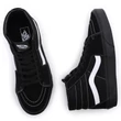 Vans Sk8-Hi cipő Suede Canvas Black Black True White