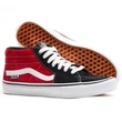 Vans Skate Grosso Sk-8 Mid cipő Black Red