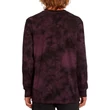 Volcom Iconic Stone Dye ls póló Mulberry