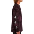 Volcom Iconic Stone Dye ls póló Mulberry