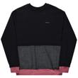 Volcom Forzee Crew pulóver Black Volcom Forzee Crew pulóver Black