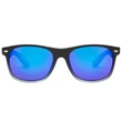 Volcom Fourty6 matte Black clear Fade Gray Blue Mirror
