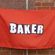 Baker Brand Logo zászló 3x5"