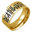 Deathwish Gold Ring gyűrű Gold 