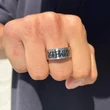 Deathwish Silver Ring gyűrű Silver