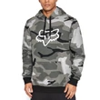Fox Legacy Foxhead Camo kapucnis pulóver Black Camo