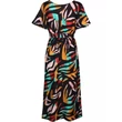 Fundango Tathar Dress ruha Black Plant