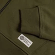 The North Face Berkeley California kapucnis zip pulóver Military Olive