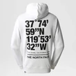 The North Face Coordinates kapucnis pulóver TNF White The North Face Coordinates kapucnis pulóver TNF White