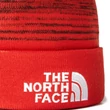 The North Face Dock Worker Recycled téli sapka TNF Black Fiery Red
