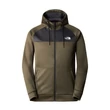 The North Face Reaxion Fleece kapucnis pulóver New Taupe Green Asphalt Grey