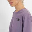 The North Face Cropped Simple Dome póló Lunar Slate