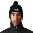 The North Face Logo Box Pom téli sapka Black