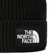 The North Face Logo Box Pom téli sapka Black