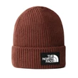 The North Face Logo Box Cuff téli sapka dark oak regular