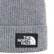 The North Face Logo Box Pom téli sapka tnf Medium Grey Heather The North Face Logo Box Pom téli sapka tnf Medium Grey Heather