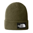 The North Face Logo Box Cuff téli sapka military olive regular