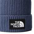 The North Face Logo Box Pom téli sapka Shady Blue