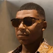 Oakley Hstn Kylian Mbappé napszemüveg Dark Amber Light Curry Prizm Tungsten
