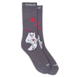 Ripndip Nerm Love zokni Charcoal 1 pár