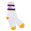 Ripndip Peeking Nermal zokni Purple Gold 1 pár