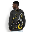 Ripndip Ryu kötött crew pulóver Black Heather 