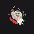 Ripndip Space Santa póló Black