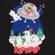 Ripndip Space Santa póló Black