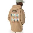Ripndip Sushi Nerm kapucnis pulóver Sandstone Ripndip Sushi Nerm kapucnis pulóver Sandstone