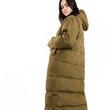 Santa Cruz Demand Long Quilted parka kabát Khaki Santa Cruz Demand Long Quilted parka kabát Khaki