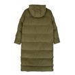 Santa Cruz Demand Long Quilted parka kabát Khaki Santa Cruz Demand Long Quilted parka kabát Khaki