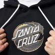 Santa Cruz Holo Wave Dot kapucnis pulóver Black Santa Cruz Holo Wave Dot kapucnis pulóver Black