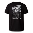 The North Face Mountain Outline póló TNF Black TNF White