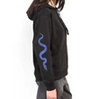 Vans Breana Skate Fleece kapucnis pulóver Black
