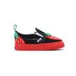 Vans Slip-on V Berry gyerek cipő Red Black Vans Slip-on V Berry gyerek cipő Red Black