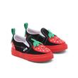 Vans Slip-on V Berry gyerek cipő Red Black Vans Slip-on V Berry gyerek cipő Red Black