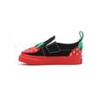 Vans Slip-on V Berry gyerek cipő Red Black Vans Slip-on V Berry gyerek cipő Red Black