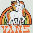 Vans Unicorn Rainbow póló Clearly Aqua
