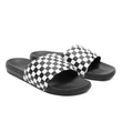 Vans La Costa Slide-on papucs (Checkerboard) True White Black