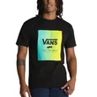 Vans Classic Print Box póló Black White Waterfall