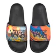 Vans La Costa Slide-on papucs Resin Rainbow Multi Black